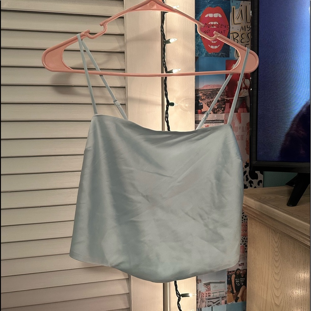 Aritzia Blue Top